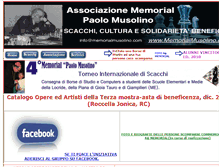 Tablet Screenshot of memorialmusolino.com